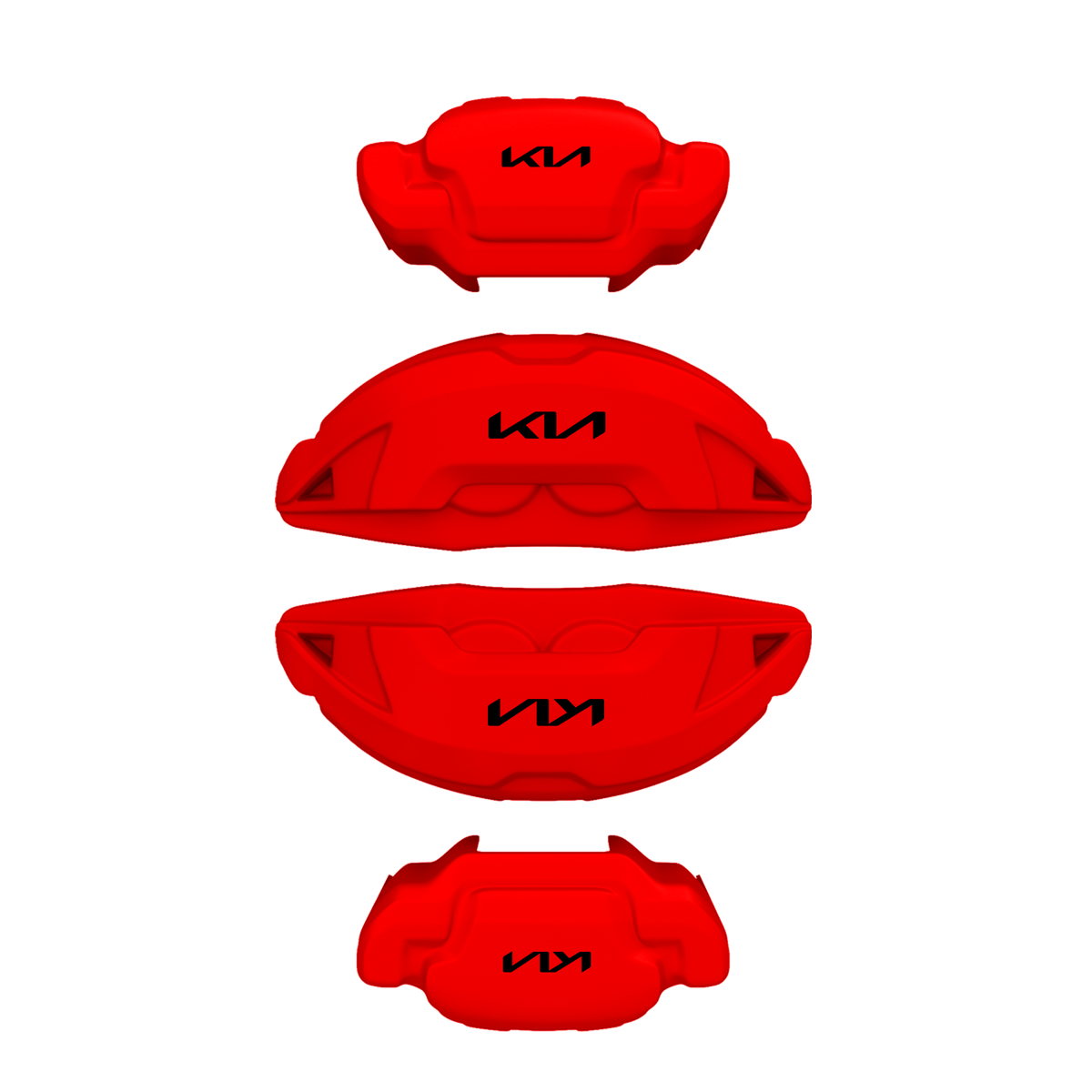 Kia Caliper Covers – Red Color – Custom Fit