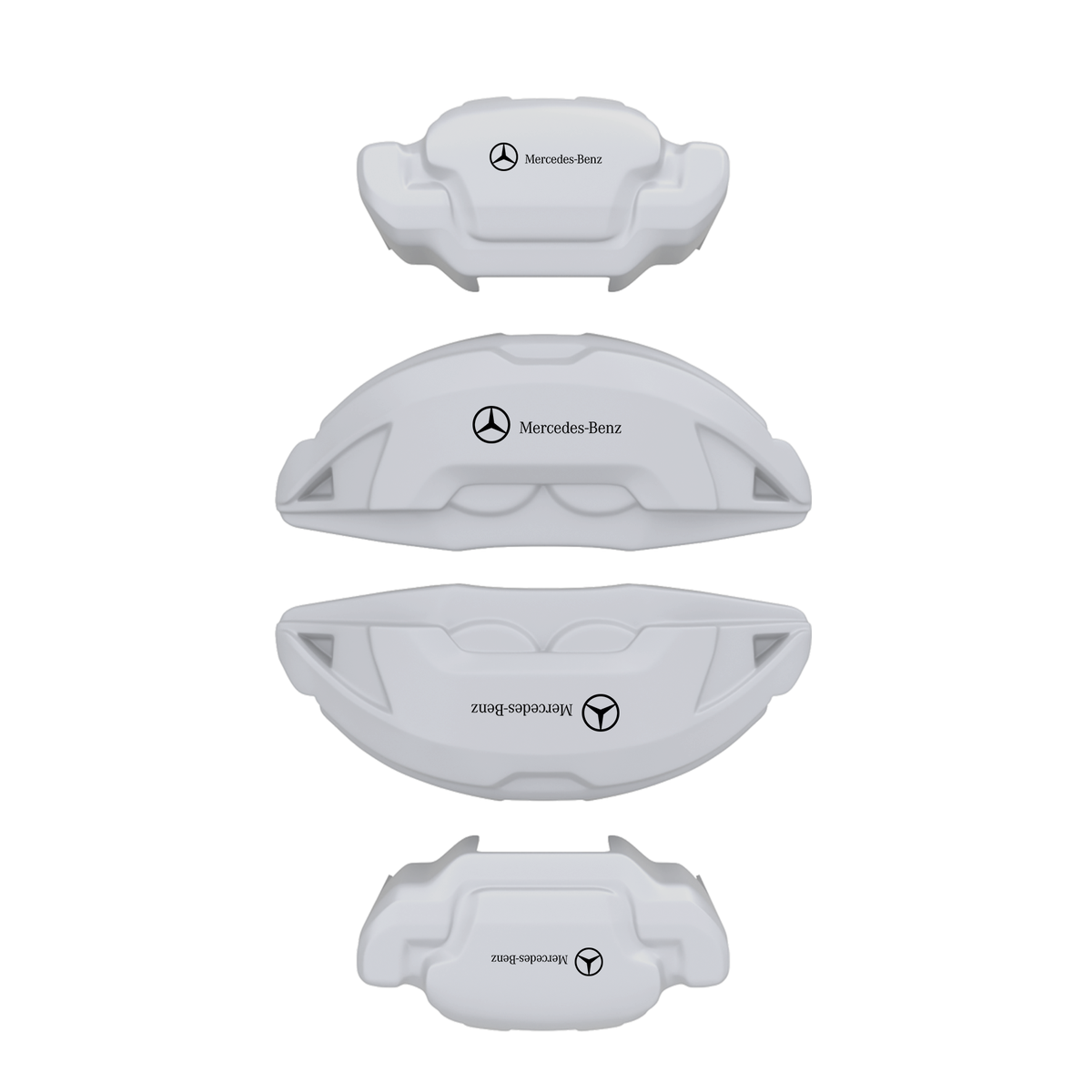 Mercedes-Benz Caliper Covers – White Color – Custom Fit
