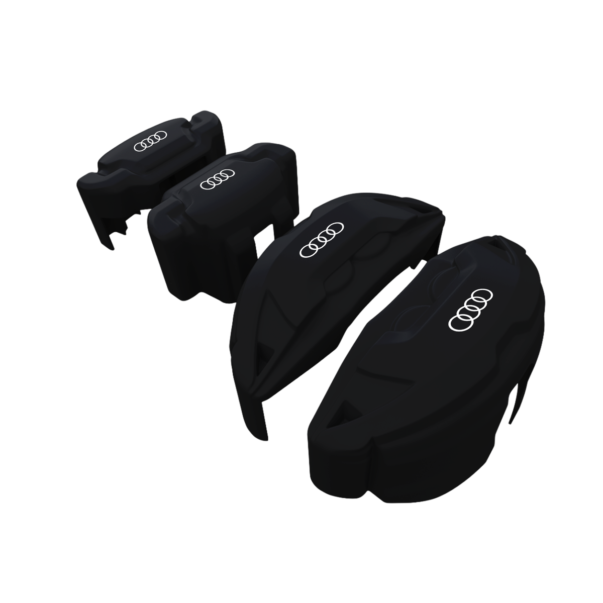 Audi Caliper Covers – Black Color – Custom Fit