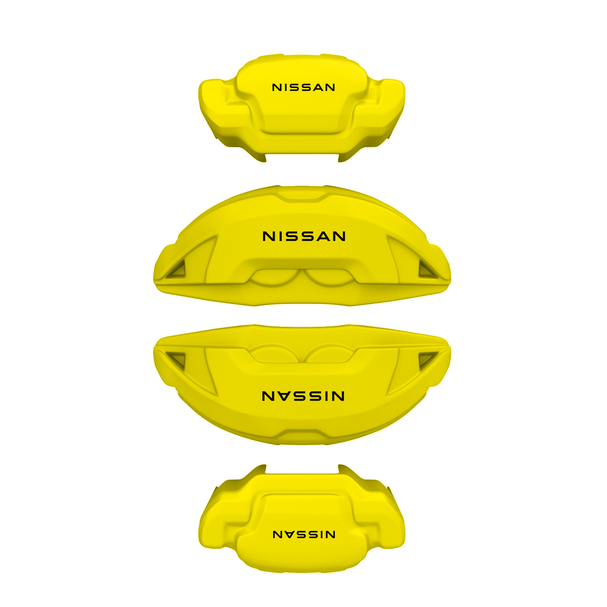 Nissan Caliper Covers – Yellow Color – Custom Fit