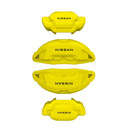 Nissan Caliper Covers – Yellow Color – Custom Fit