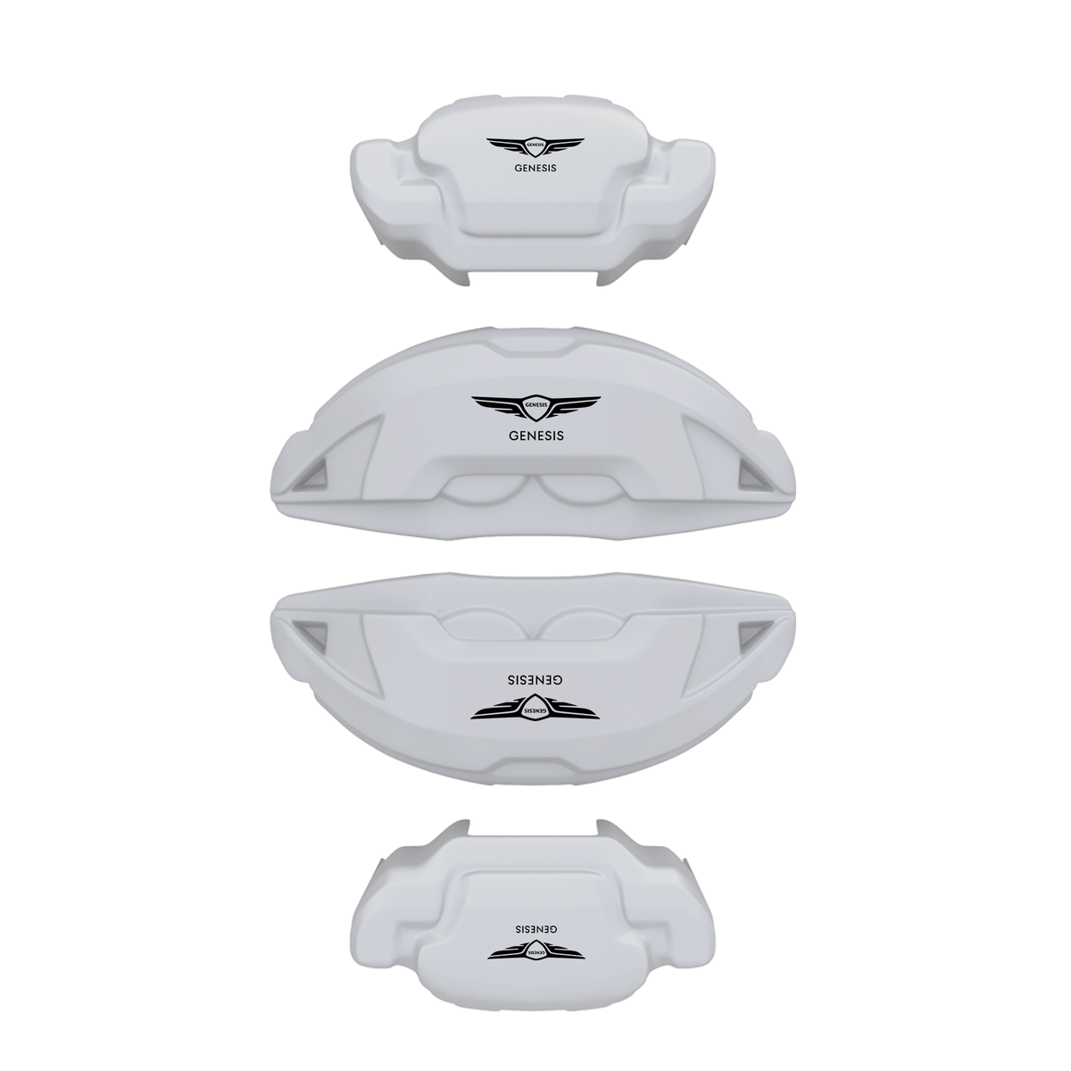 Genesis Caliper Covers – White Color – Custom Fit