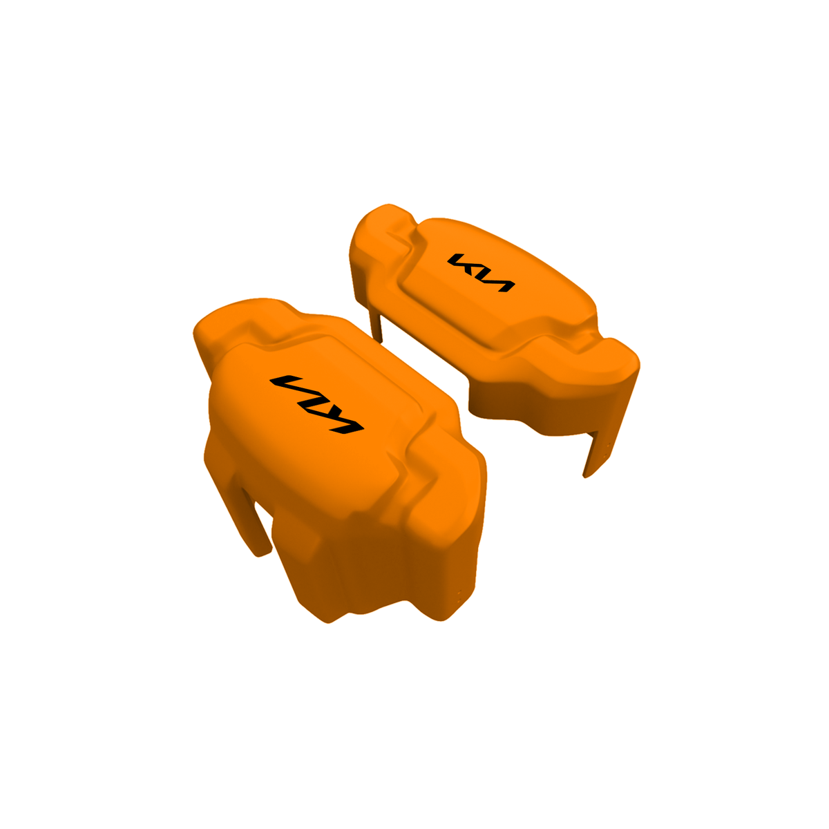 Kia Caliper Covers – Orange Color – Custom Fit