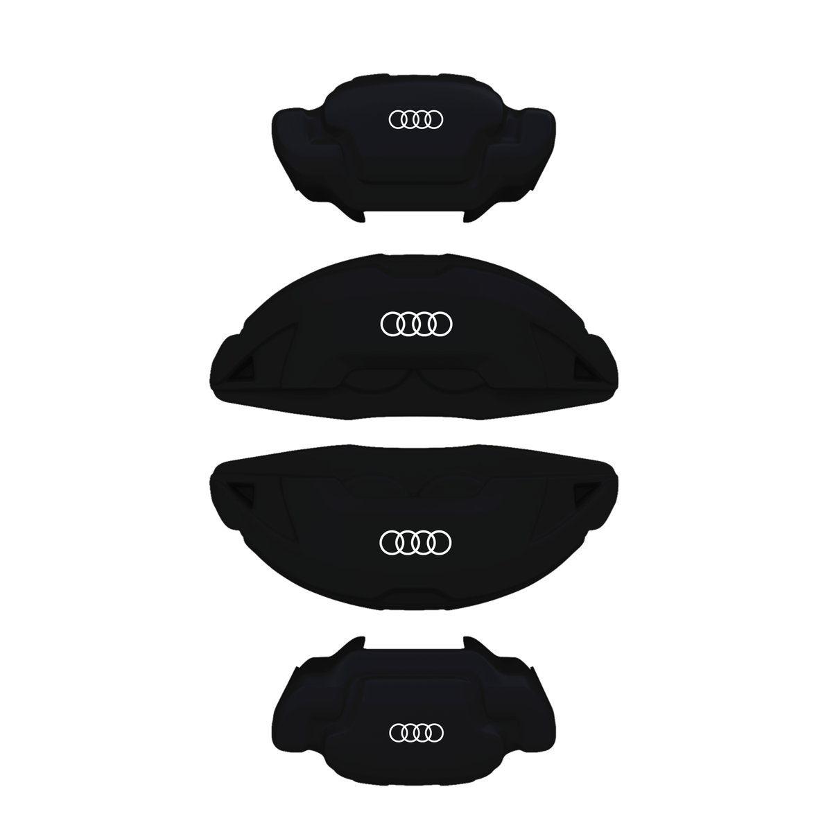 Audi Caliper Covers – Black Color – Custom Fit