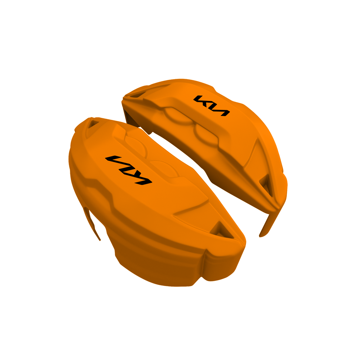 Kia Caliper Covers – Orange Color – Custom Fit