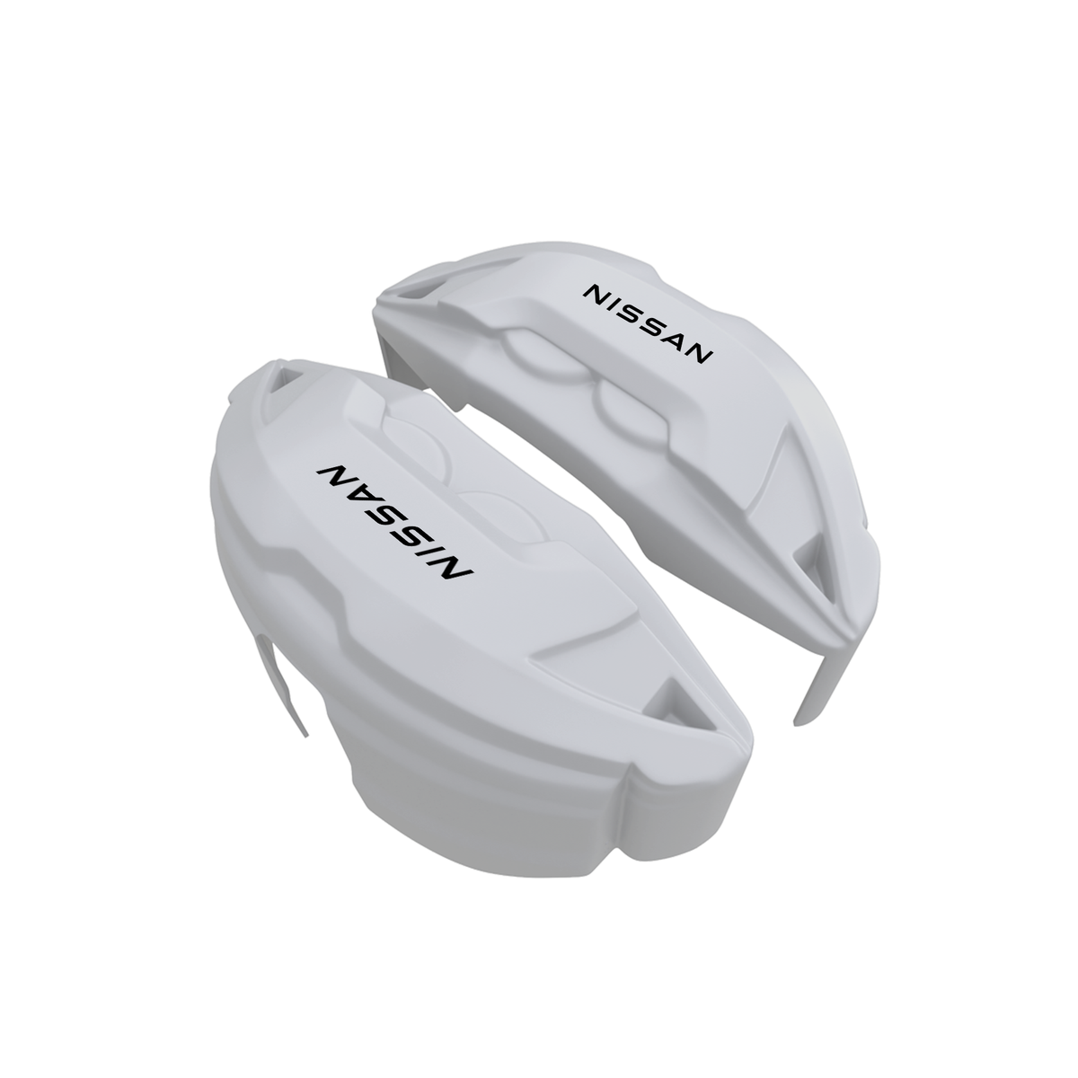 Nissan Caliper Covers – White Color – Custom Fit