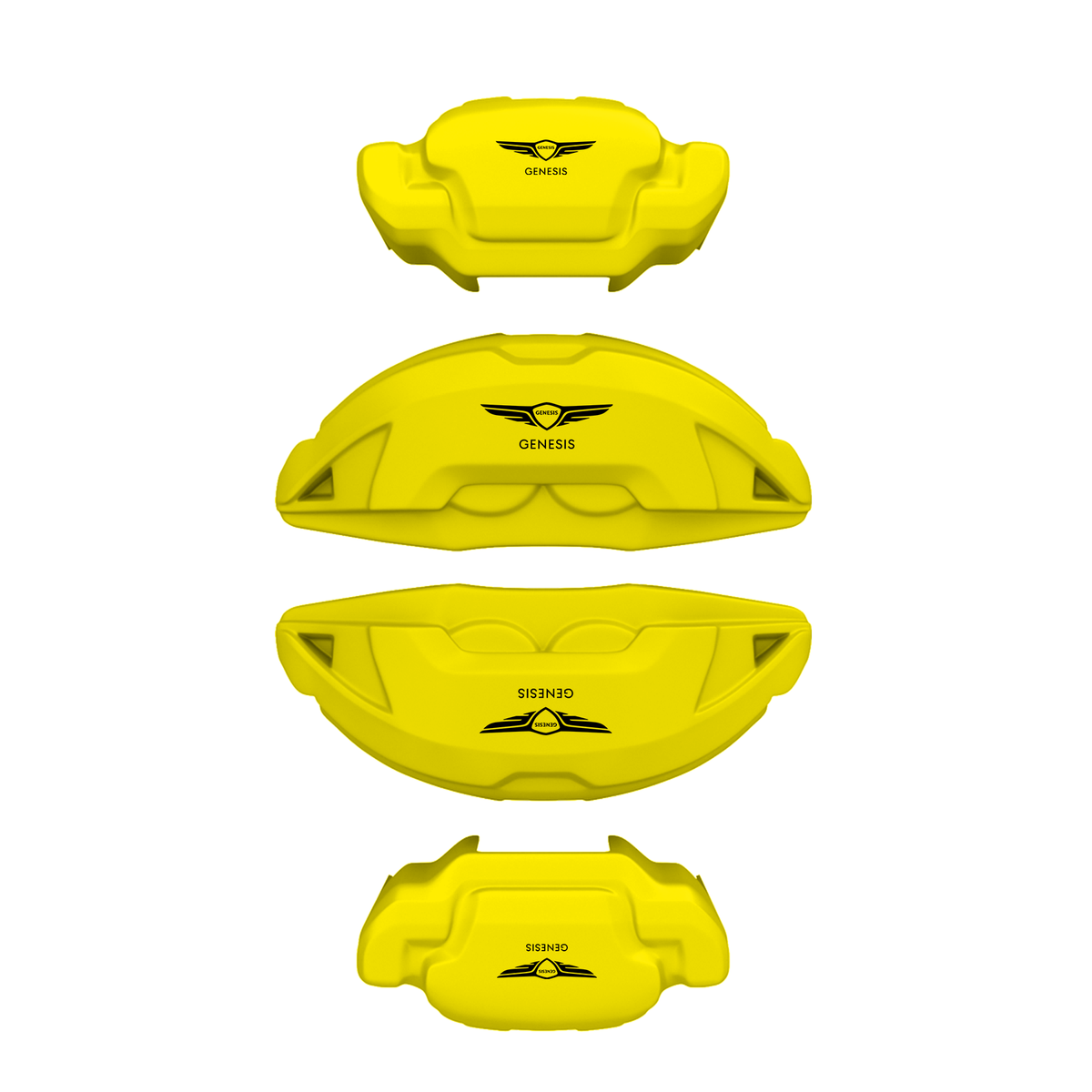 Genesis Caliper Covers – Yellow Color – Custom Fit