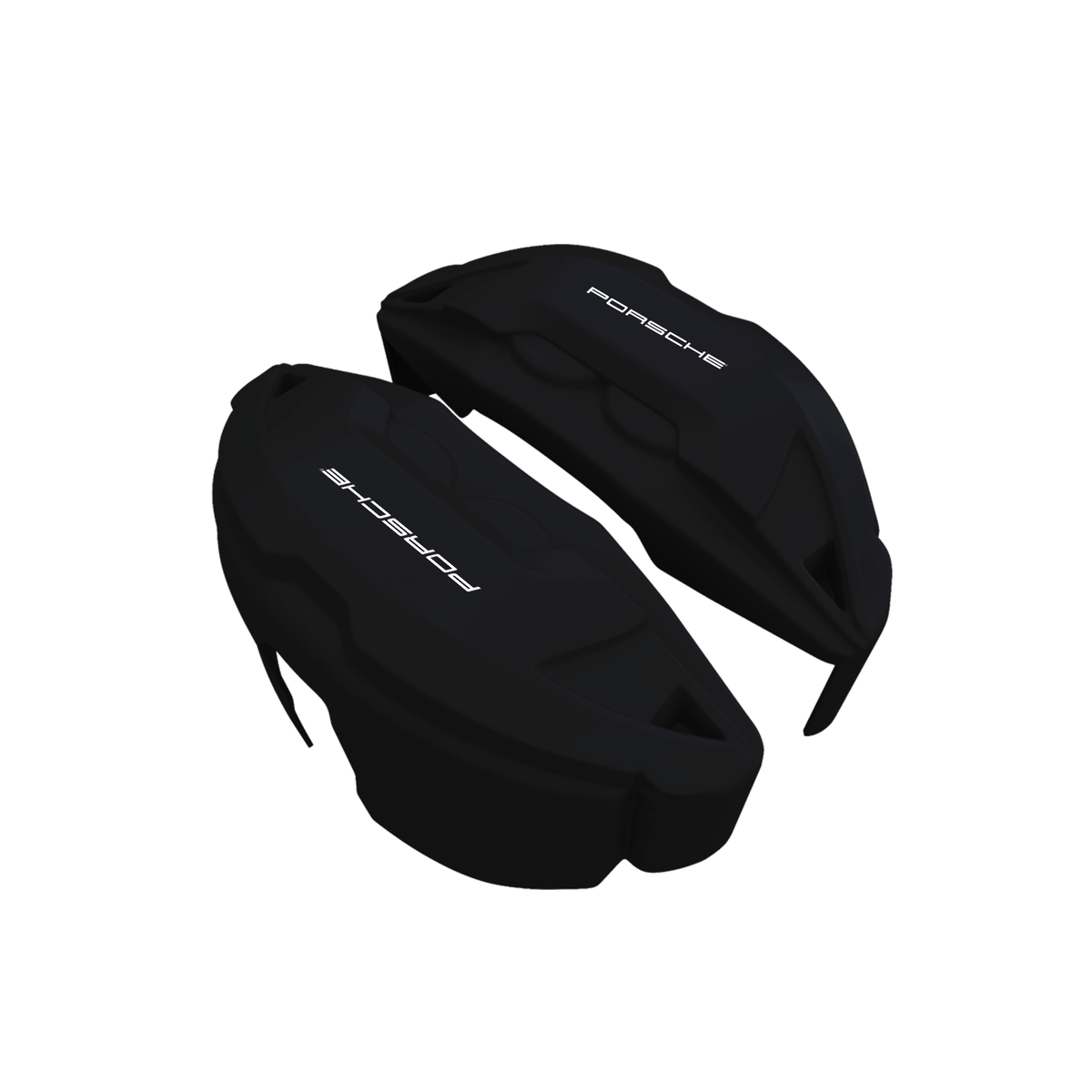 Porsche Caliper Covers – Black Color – Custom Fit