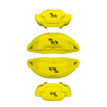 Cadillac Caliper Covers – Yellow Color – Custom Fit
