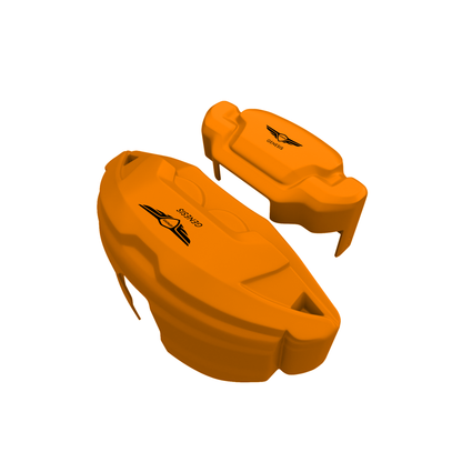 Genesis Caliper Covers – Orange Color – Custom Fit