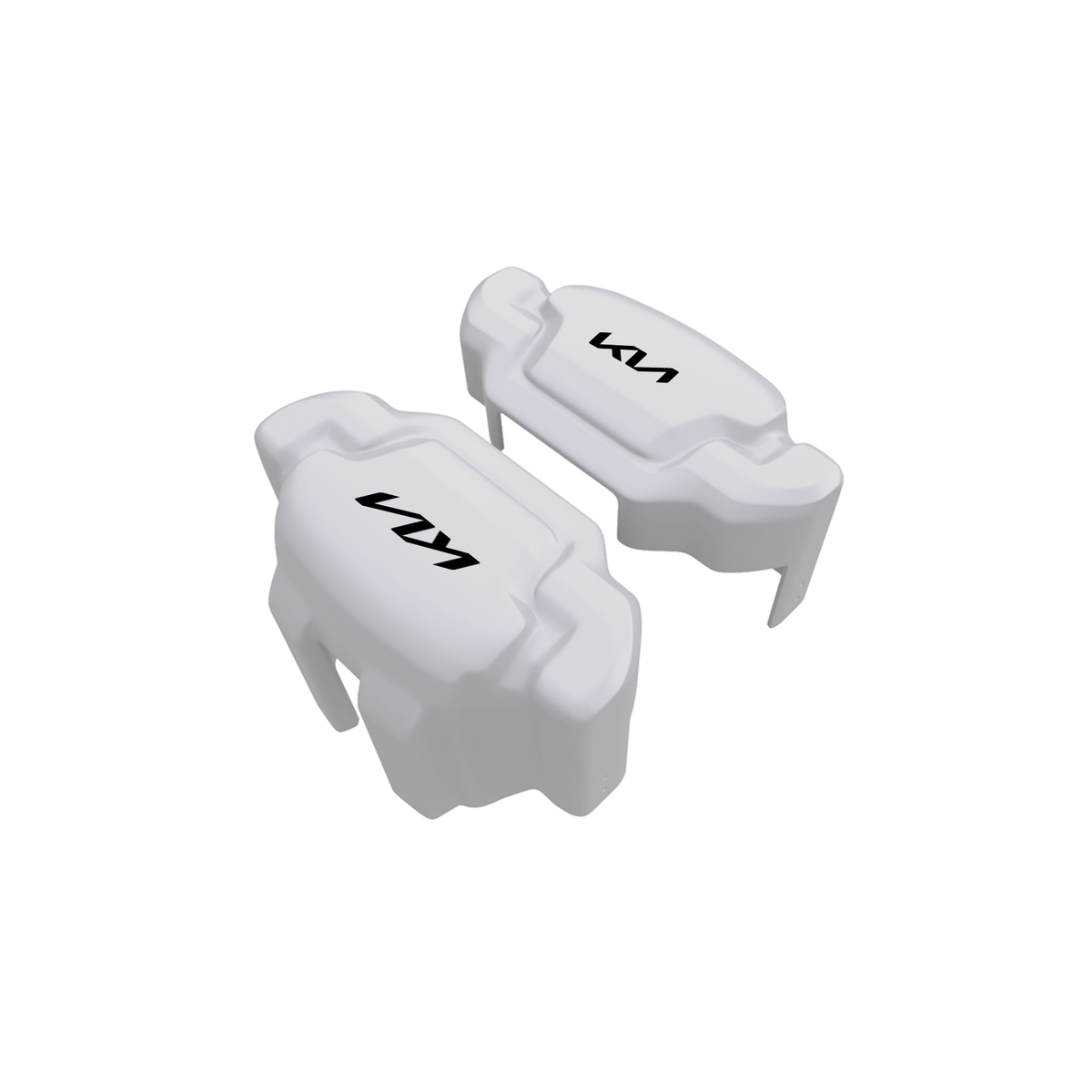 Kia Caliper Covers – White Color – Custom Fit
