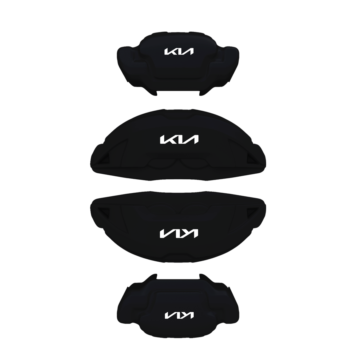Kia Caliper Covers – Black Color – Custom Fit