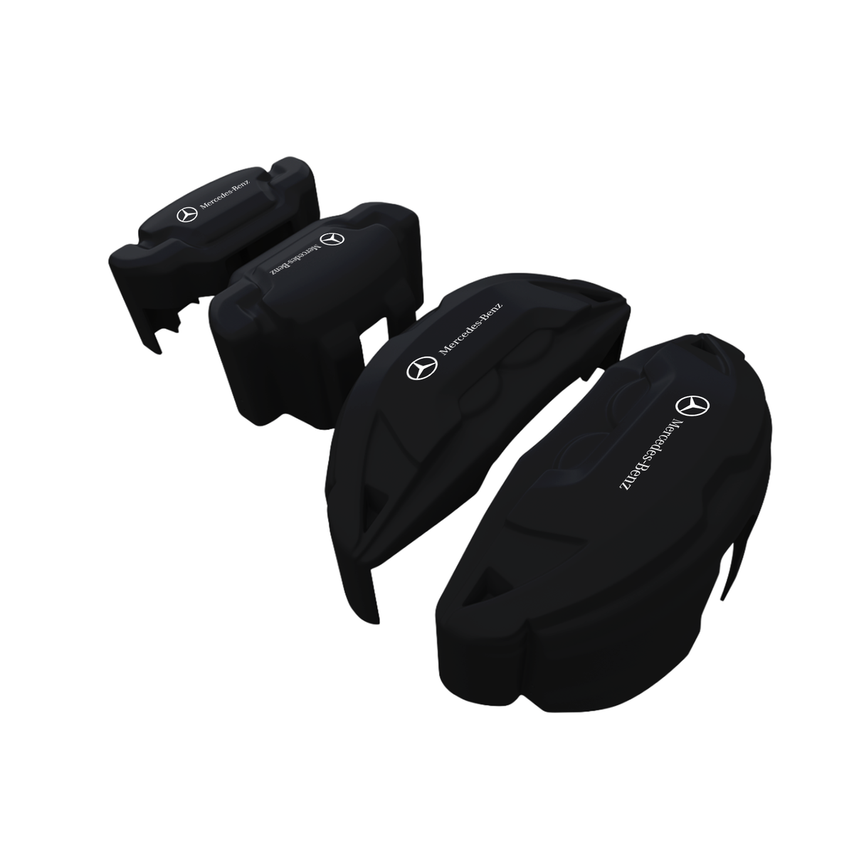 Mercedes-Benz Caliper Covers – Black Color – Custom Fit