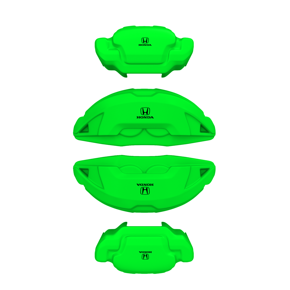 Honda Caliper Covers – Green Color – Custom Fit