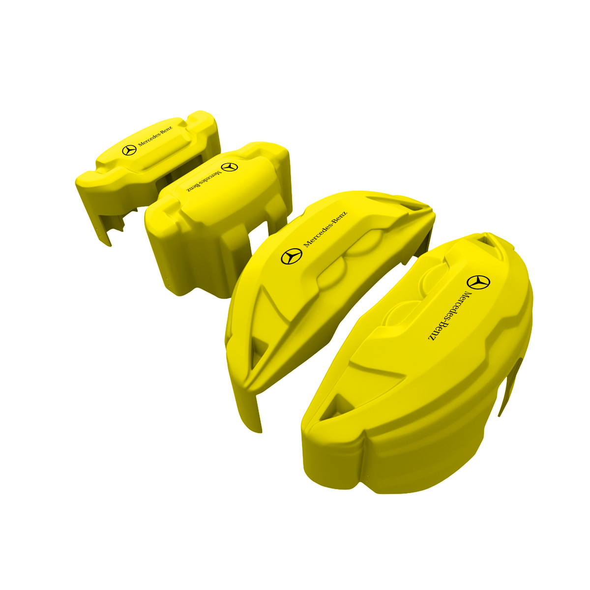 Mercedes-Benz Caliper Covers – Yellow Color – Custom Fit