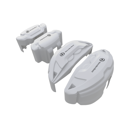 Mercedes-Benz Caliper Covers – White Color – Custom Fit
