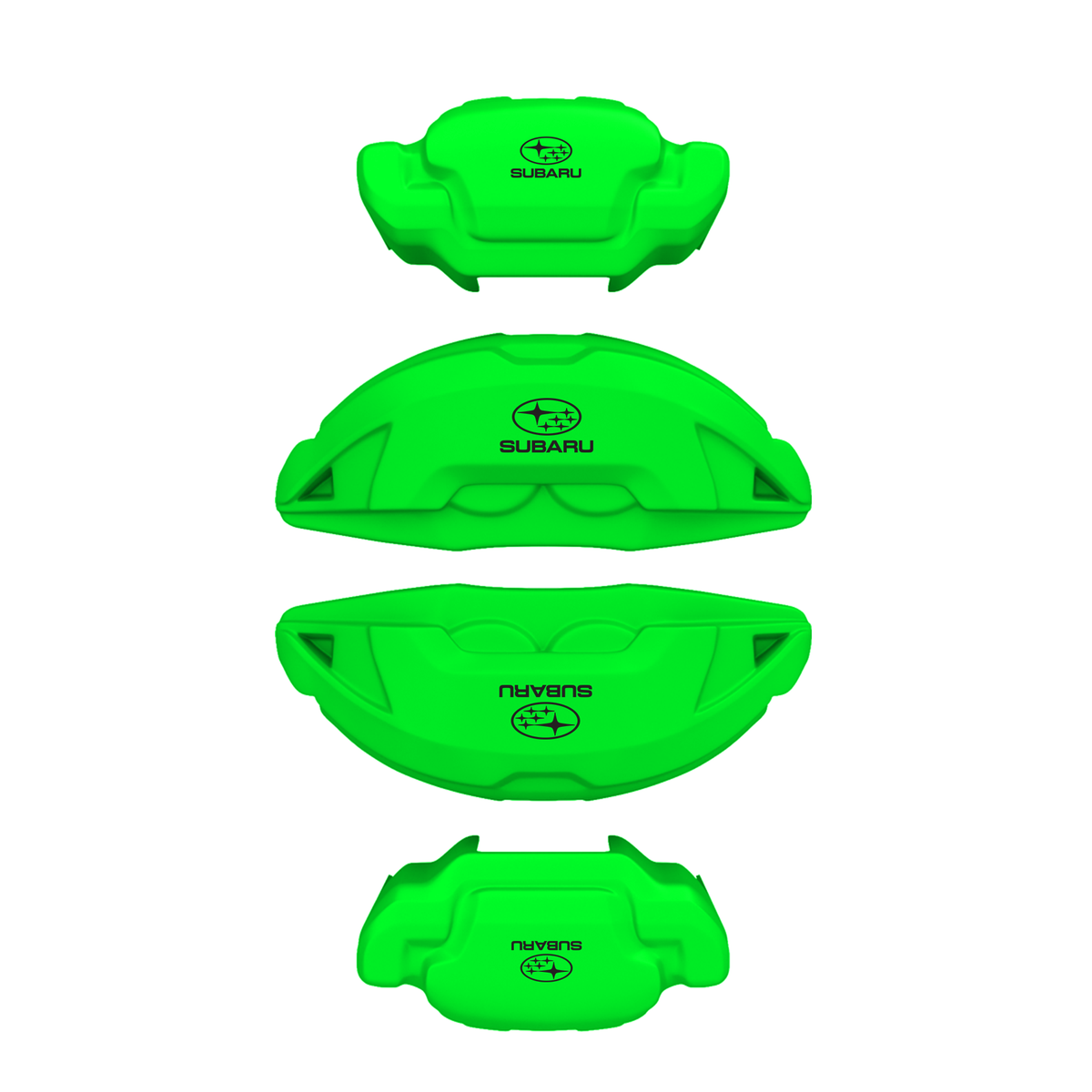 Subaru Caliper Covers – Green Color – Custom Fit