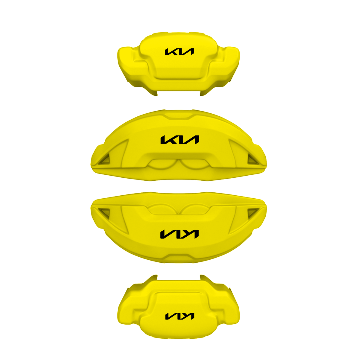 Kia Caliper Covers – Yellow Color – Custom Fit