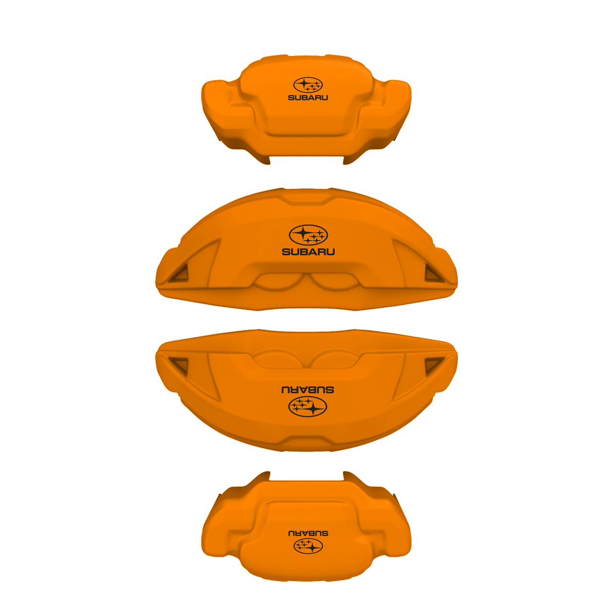 Subaru Caliper Covers – Orange Color – Custom Fit