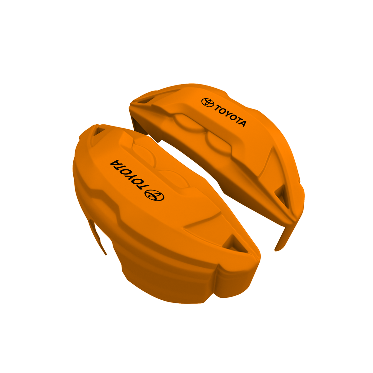 Toyota Caliper Covers – Orange Color – Custom Fit