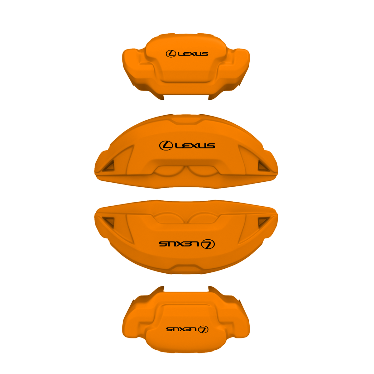 Lexus Caliper Covers – Orange Color – Custom Fit