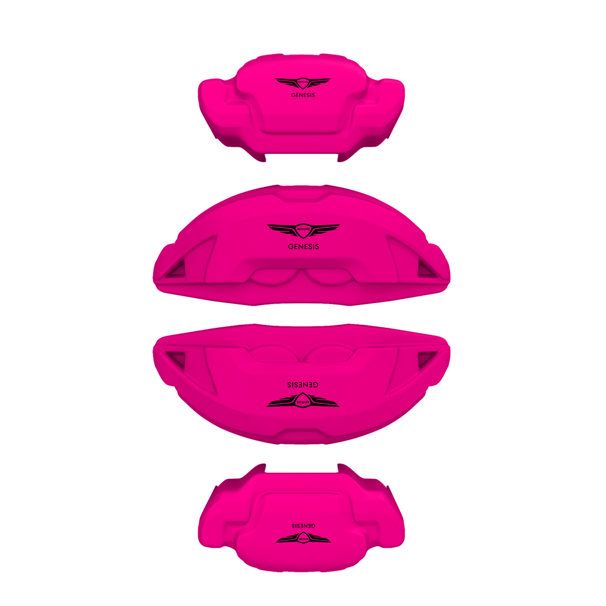 Genesis Caliper Covers – Pink Color – Custom Fit