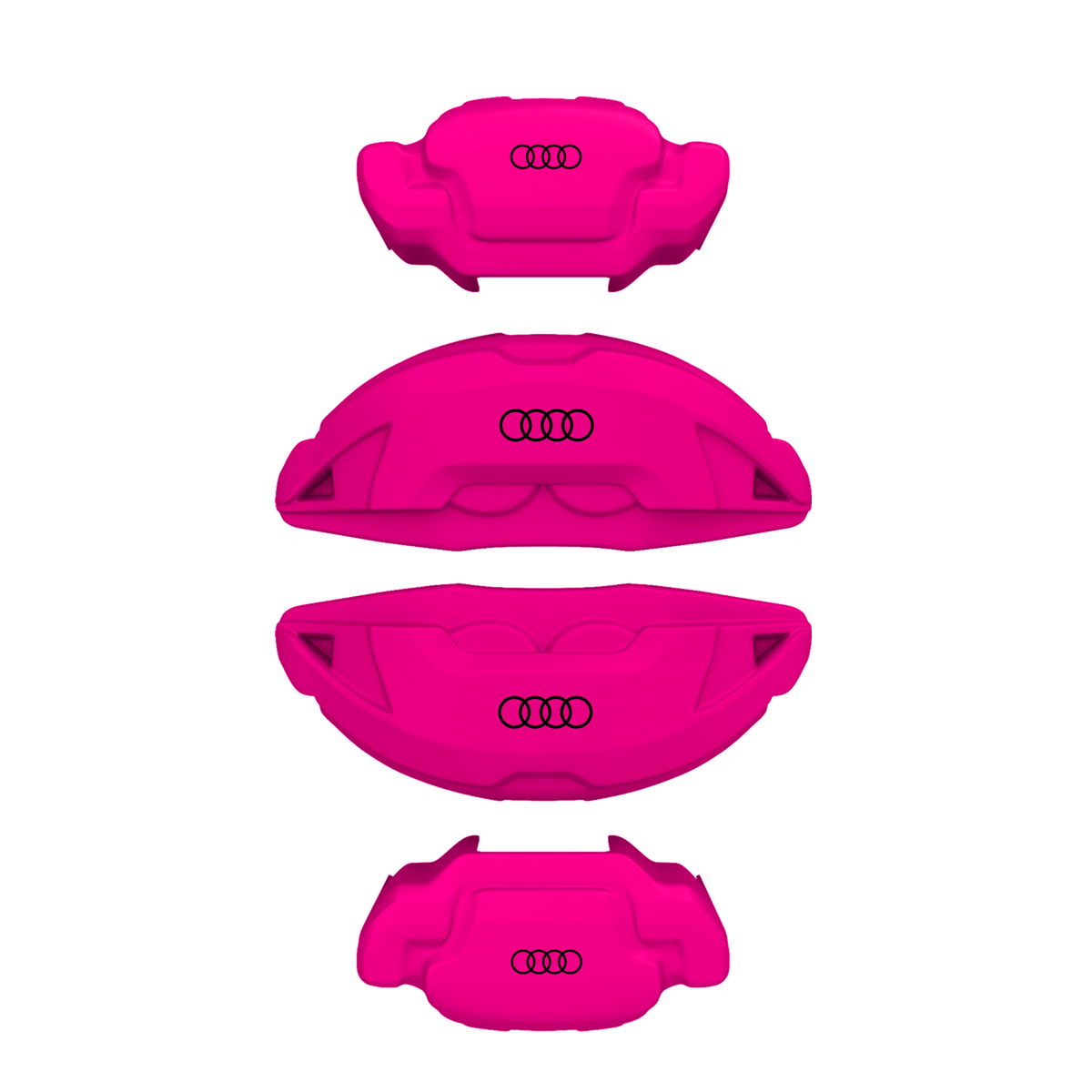 Audi Caliper Covers – Pink Color – Custom Fit