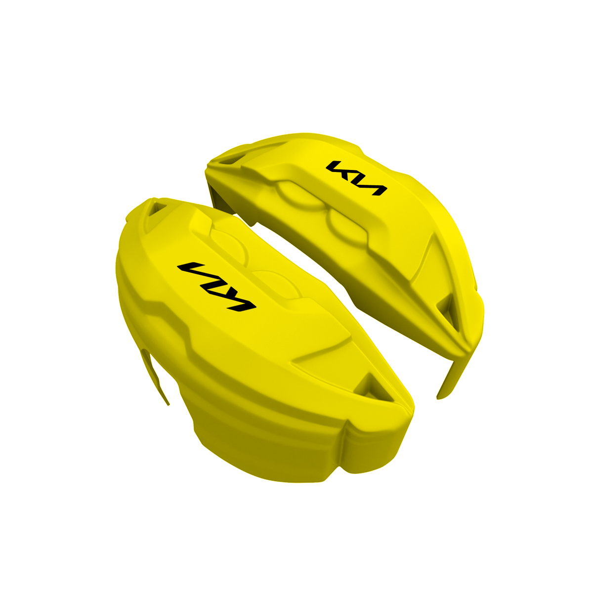 Kia Caliper Covers – Yellow Color – Custom Fit