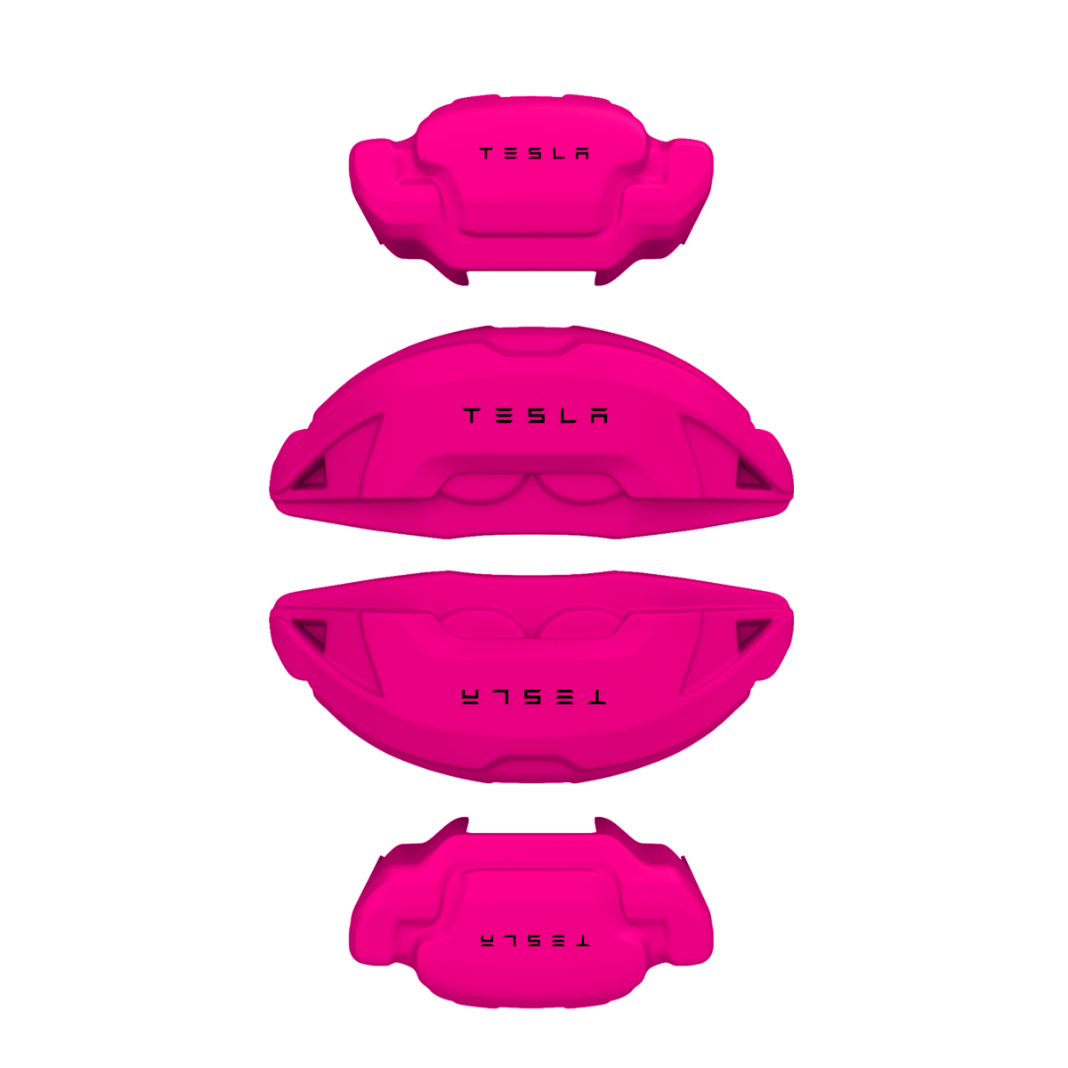 Tesla Caliper Covers – Pink Color – Custom Fit