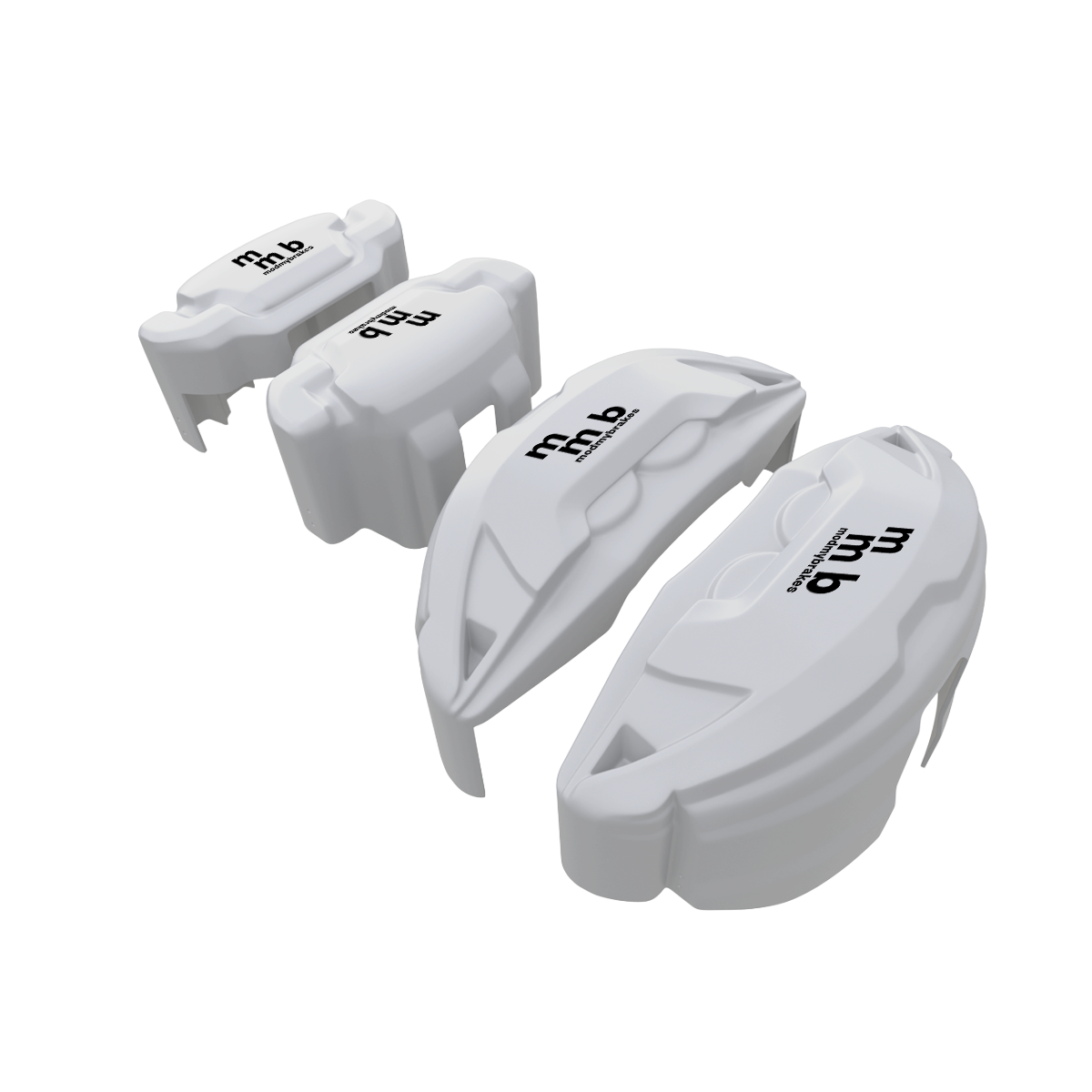 Dodge Caliper Covers – White Color – Custom Fit