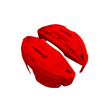 Toyota Caliper Covers – Red Color – Custom Fit