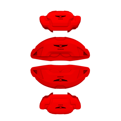 Genesis Caliper Covers – Red Color – Custom Fit
