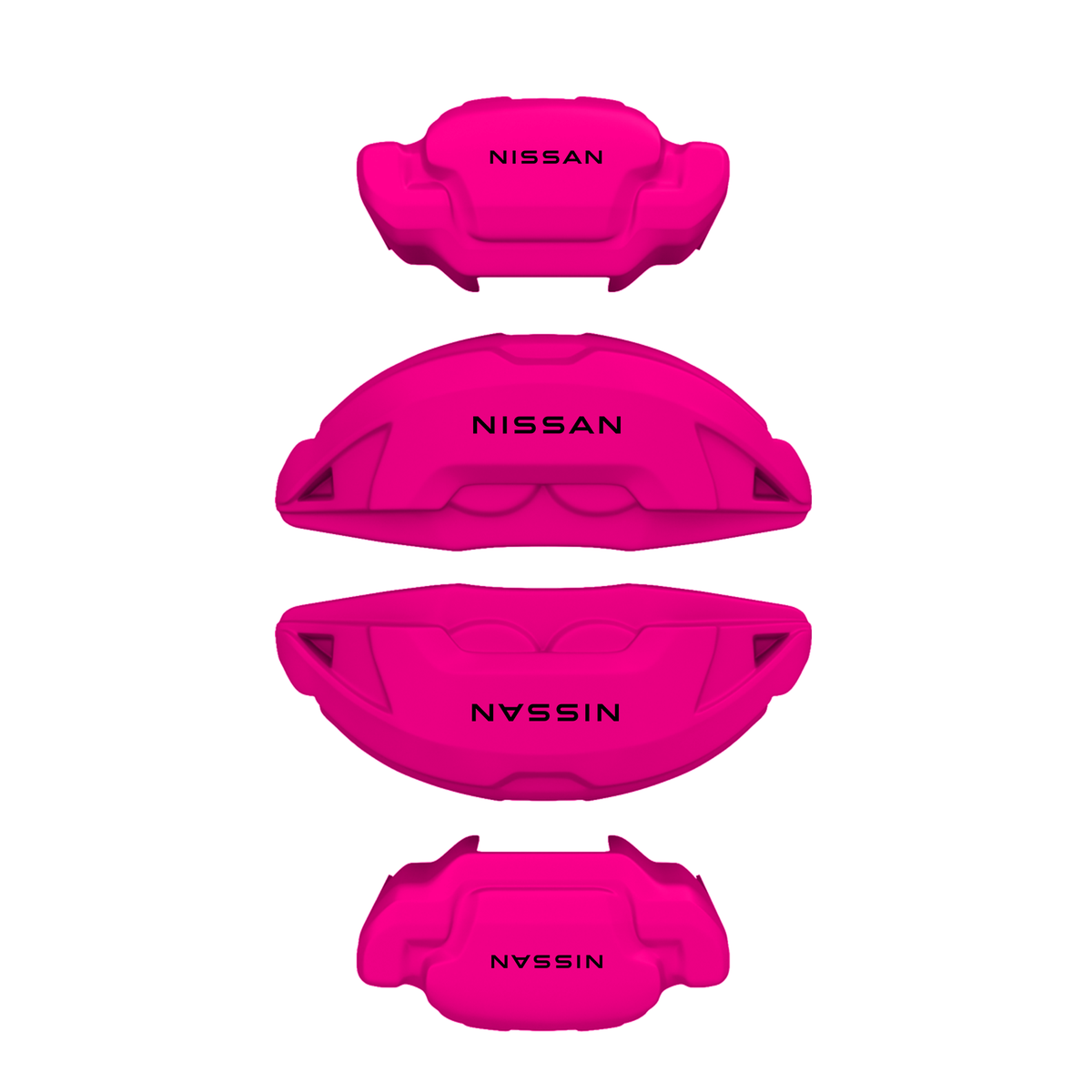 Nissan Caliper Covers – Pink Color – Custom Fit