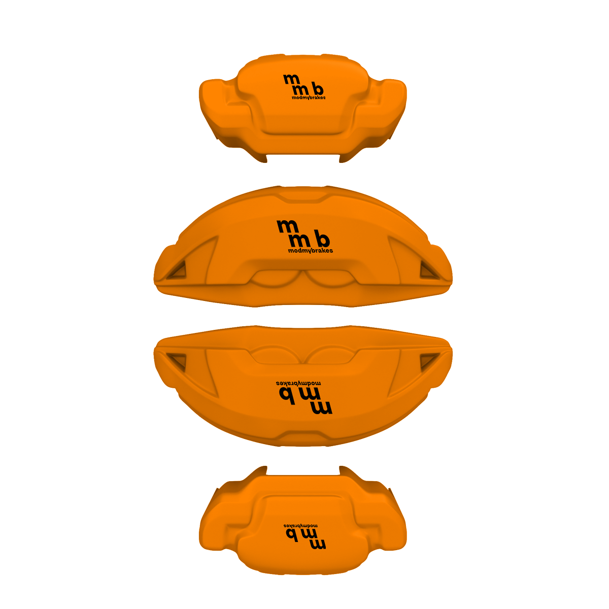 GMC Caliper Covers – Orange Color – Custom Fit