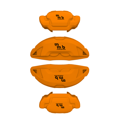 GMC Caliper Covers – Orange Color – Custom Fit
