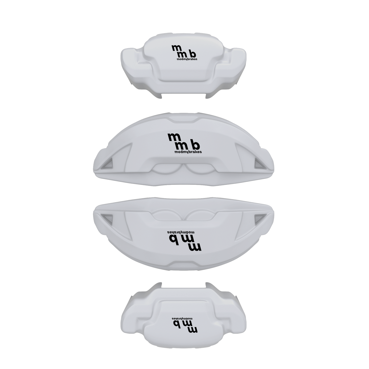 GMC Caliper Covers – White Color – Custom Fit